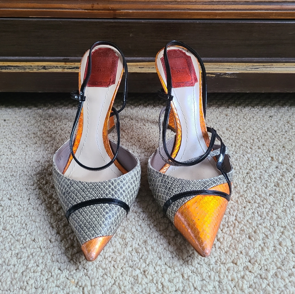 Christian Dior by RAF Simmons Leather Heels 2013 - Picture 2 of 11